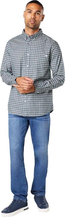 Actual product image Universal Textiles Mens Norris Checked Long-Sleeved Shirt (S)