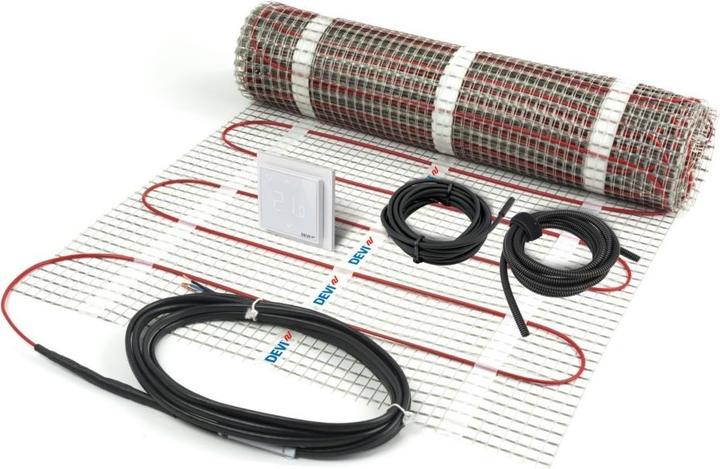 Actual product image Danfoss Thin-bed set 525 W, 3,5qm 140F1655 with WLAN thermostat