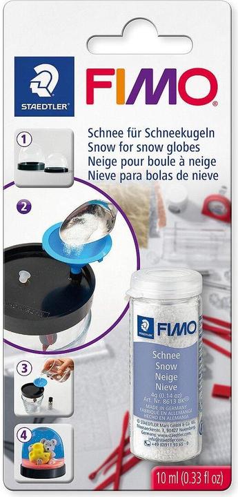 Actual product image Fimo Snow for snow globes, 4gr.