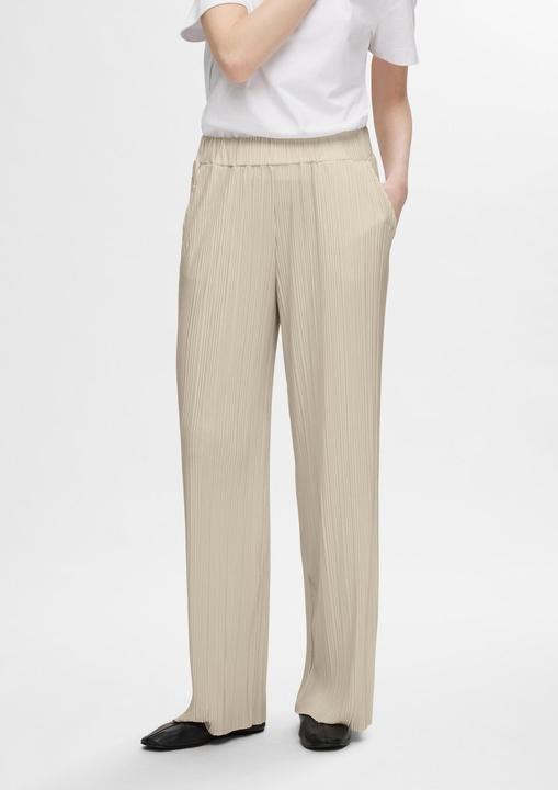 Actual product image Selected Femme High waist pleated trousers (M)
