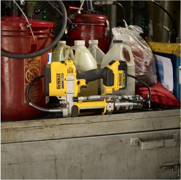 Image du produit DeWalt Pompe à graisse à batterie DCGG571M1-QW