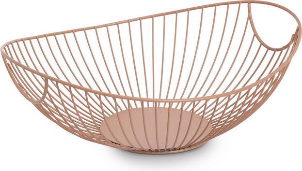 Actual product image Zeller Present Fruchtkorb Metall 33x26x11.5 cm