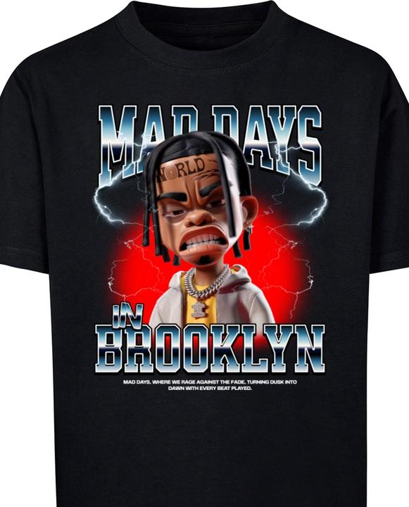Immagine prodotto Mister Tee MisterTee Maglietta Mad Days In Brooklyn - 172083 (146)