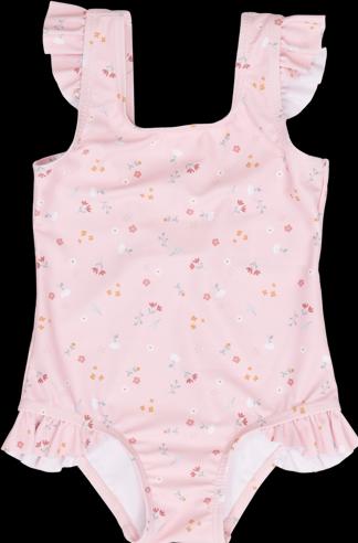Produktbild Little Dutch Badekleid ärmellos mit Rüschen Little Pink Flowers - 62/68 (62)