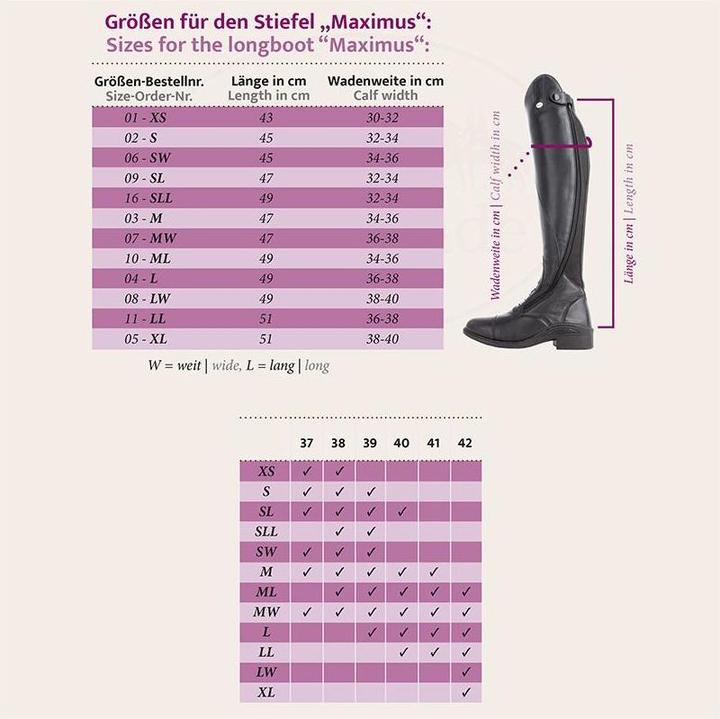 Produktbild Kavalkade Lederreitstiefel Maximus Damen (38)