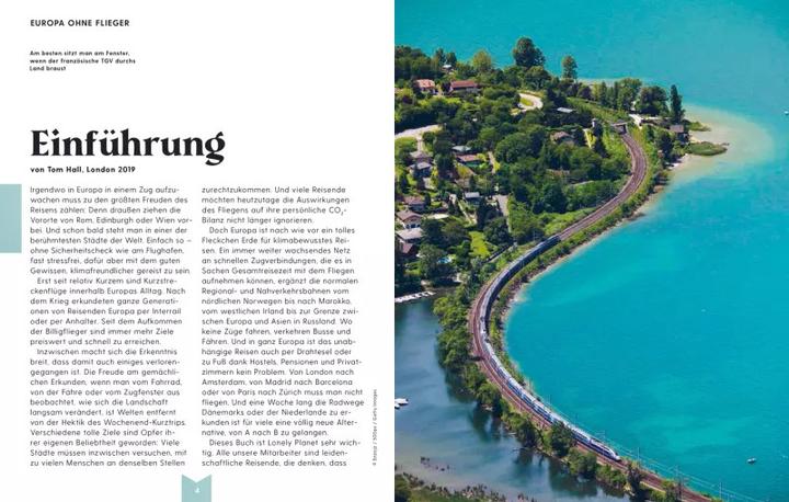 Produktbild Europa ohne Flieger (Low Carbon Europe) (Deutsch, Lonely Planet)