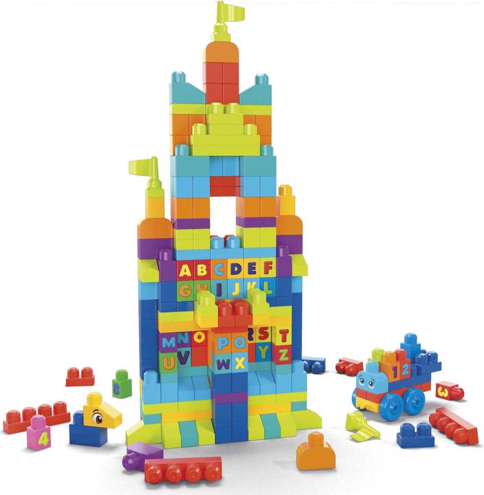 Produktbild Mattel BLOKS Bauset mit extra grossem Bausteinebeutel mit 300 grossen Bausteinen