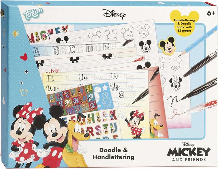 Totum Mickey Mouse - Doodle & Handlettering Set