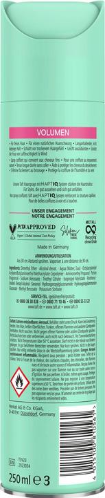 Produktbild Taft Haarspray Volumen Für feines Haar 250 ml (250 ml)