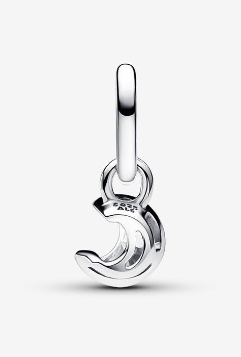 Actual product image Pandora ME Sparkling Moon Mini Charm Pendant (Silver 925)