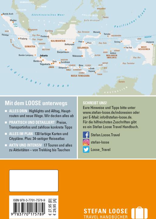 Immagine prodotto Stefan Loose Reiseführer Indonesien (Tedesco, Misha Sciolto, Giacobbe Moritz, Christian Wachsmuth, 2023)