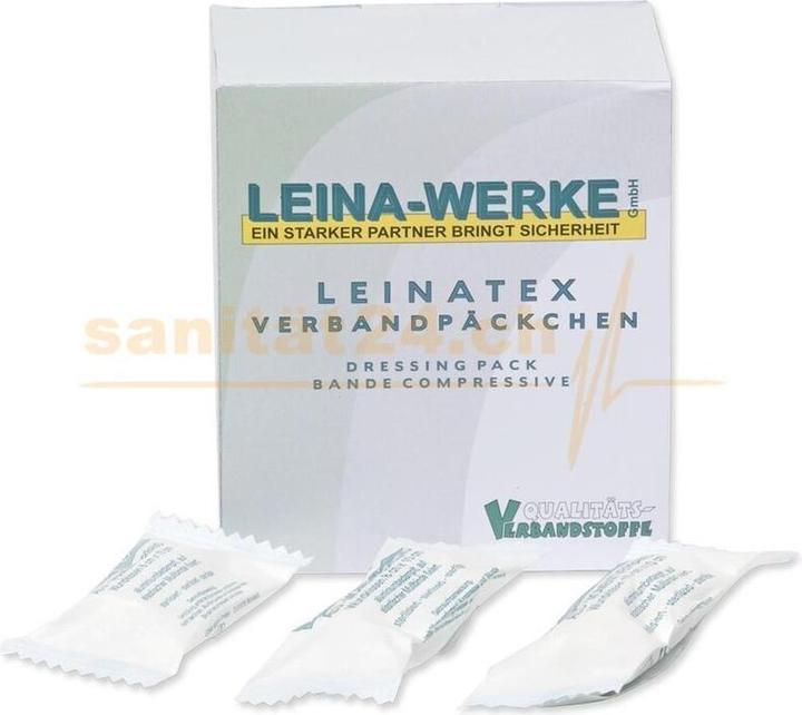 Produktbild Leina Leinatex Verbandpäckchen 10 cm x 12 cm / 1 Stk.