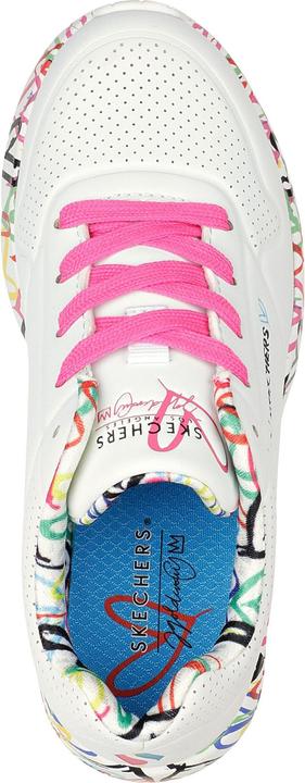 Actual product image Skechers Uno Lite Lovely Luv Girls Sneaker (32)