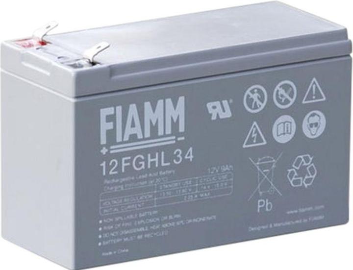 Produktbild Fiamm Akku, Bleisäure, 12V, 9Ah, Flachsteckzunge, 6.3 mm (12 V, 9 Ah)