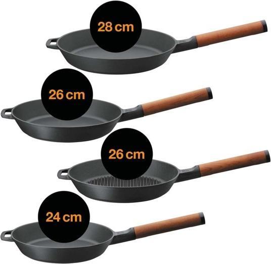 Image du produit Fiskars Norden poêle à frire, 28cm (28 cm, Poêle à frire, Fonte)