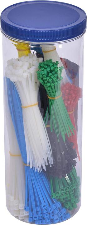 Produktbild SW-Stahl Kabelbinder Sortiment (1200Stk) (Kunststoffkabelbinder, 1 Stk.)