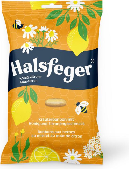 Image du produit Halsfeger Bonbon aux herbes Miel Citro 90g (1 pcs, 90 g)