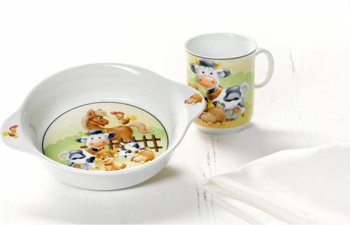 Actual product image Ritzenhoff & Breker R+B children's tableware farmyard animals 2t