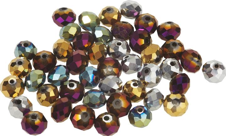 Produktbild Pracht Glasschliffperlen, 8 mm, 45 Stück