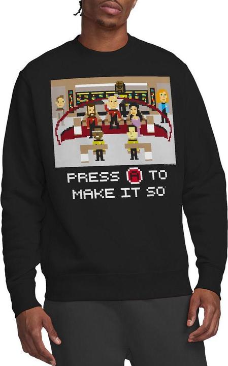 Immagine prodotto Make It So Felpa Pixel Adulto Unisex (S)