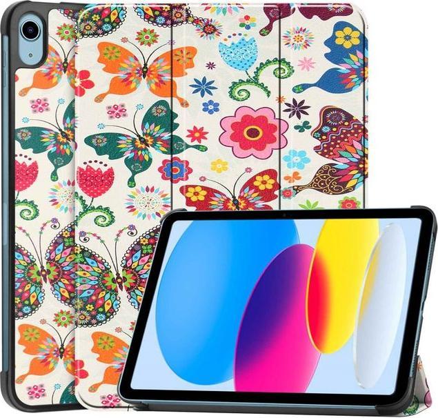 Produktbild MU Style Dreifach faltbare Hülle mit Muster (iPad 2025 (11. Gen), iPad 2022 (10. Gen))