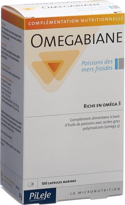 Immagine prodotto Omegabiane Olio di pesce da acque fredde capsula (100 Pezzo/i, Pillole, 106 g)