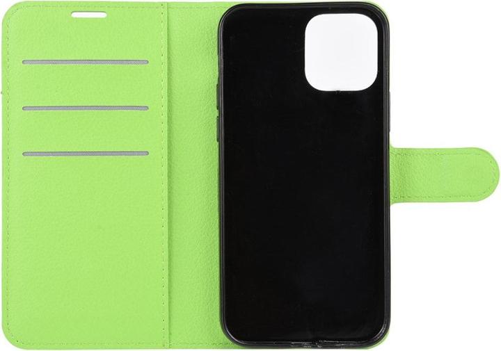 Produktbild Cover-Discount iPhone 12 / 12 Pro - Leder Etui Hülle grün (Apple iPhone 12 Pro, Apple iPhone 12)