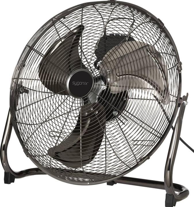 Produktbild Sygonix Bodenventilator 120 W Schwarz