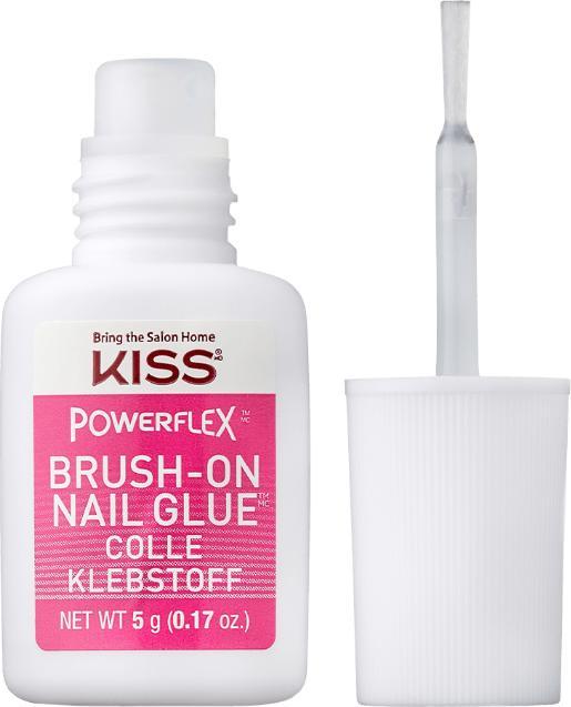 Actual product image KISS PowerFlex Brush-On (Artificial nails, Clear)