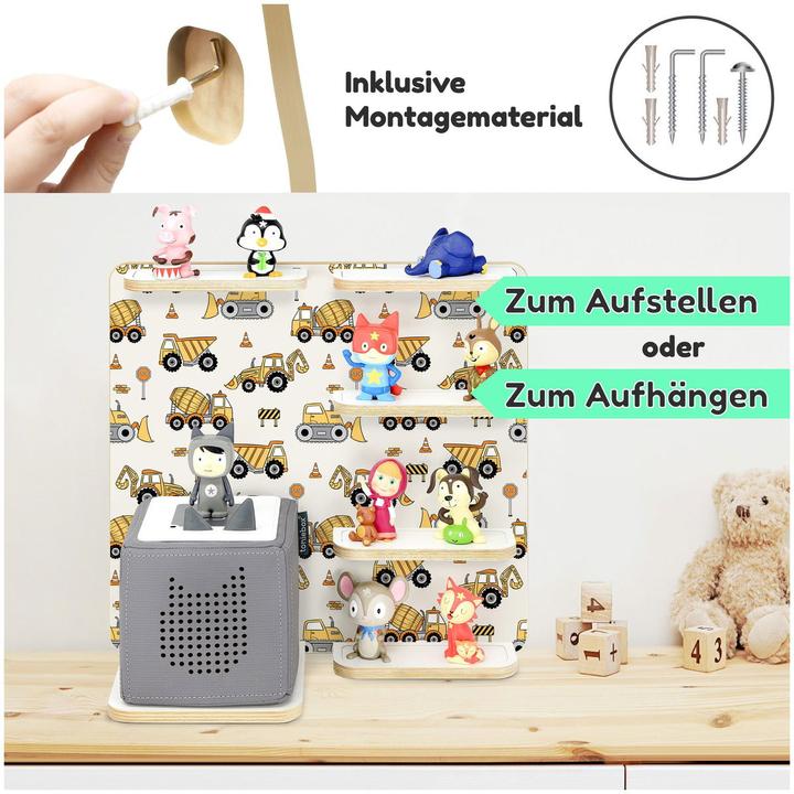 Produktbild Stadtecken Regal für Toniebox erweiterbar