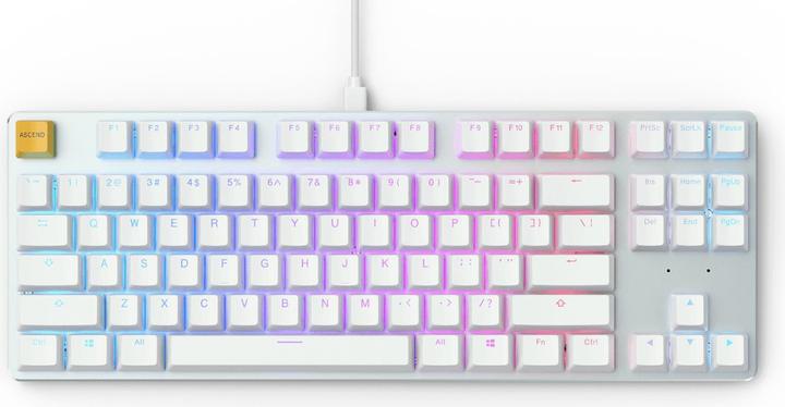 Actual product image Glorious PC Gaming Race GMMK TKL White Ice Edition (US, Cable)
