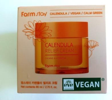 Actual product image Farm Stay Calendula Relief Cream 80ml 2.7 Fl Oz (80 ml)