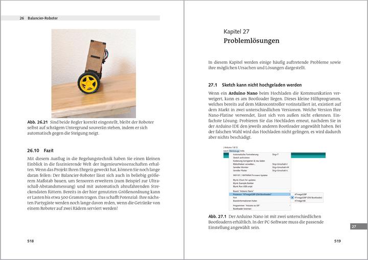 Produktbild Projekte mit Arduino und ESP (Deutsch, Danny Schreiter, 2020)