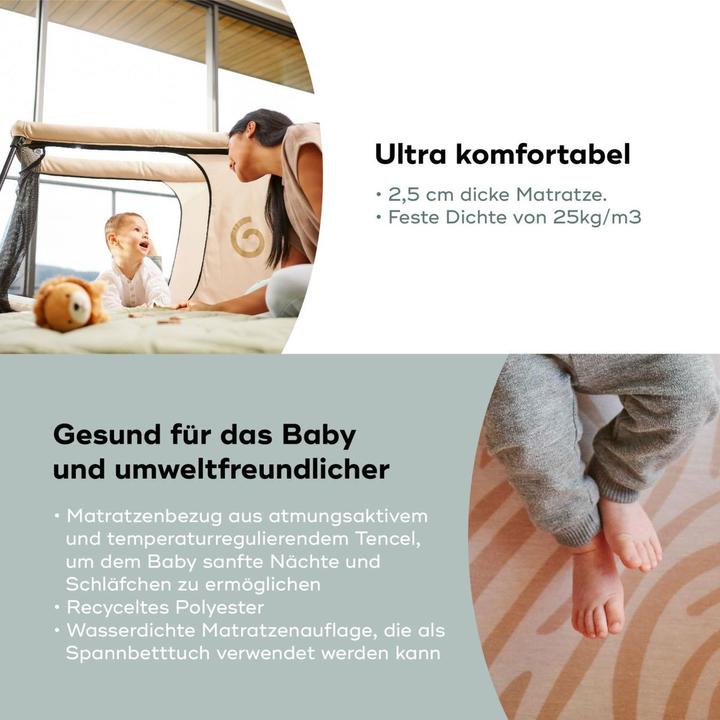 Image du produit Babymoov Lit parapluie MOOV & SLEEP Sable