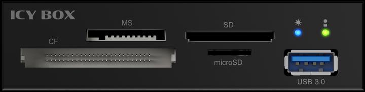 Produktbild RaidSonic ICY BOX IB-872-i3 4-Port Kartenleser intern (USB)