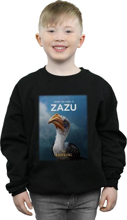 Actual product image Disney Boys The Lion King Movie Zazu Poster Sweatshirt (128)