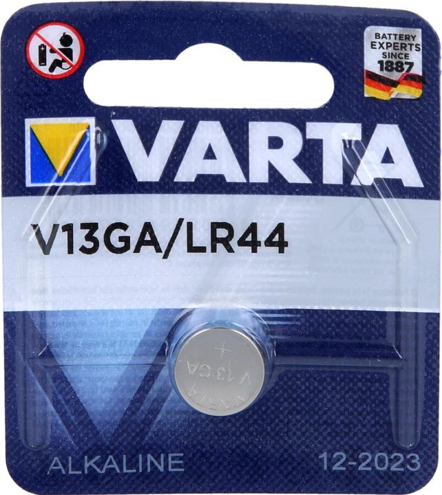 Produktbild Panasonic Micro Alkali LR44 (1 Stk., LR44, 105 mAh)