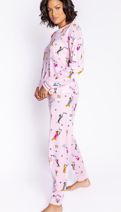 Actual product image Pj Salvage Woof of Love" pyjama top (36)