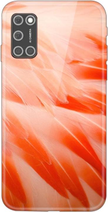 Flamingo feathers