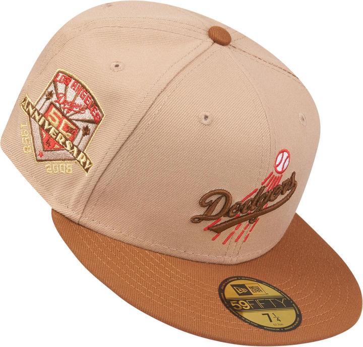 Actual product image New Era 59Fifty Fitted Cap - COOPERSTOWN Los Angeles Dodgers (6 7/8)