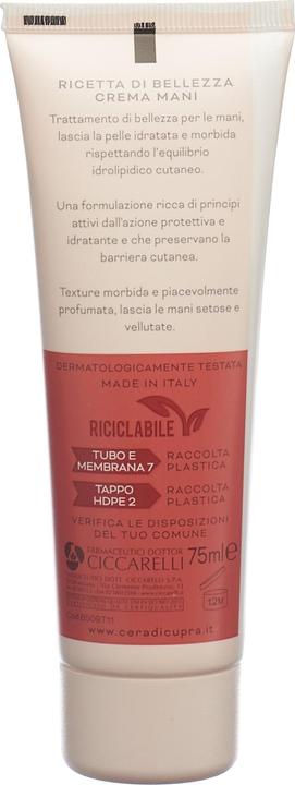 Actual product image Cera di Cupra crema mani (75 ml)