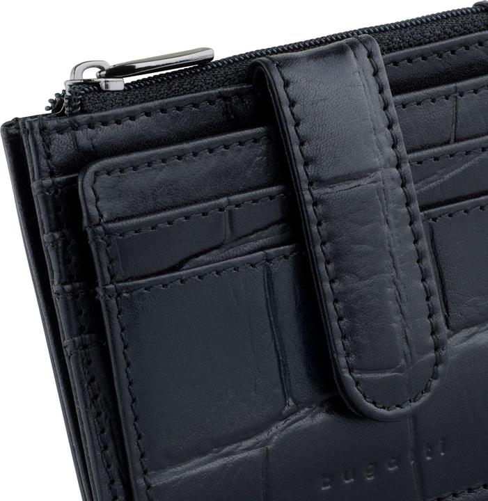 Actual product image Bugatti Nevio Geldbörse RFID Schutz Leder 10.5 cm