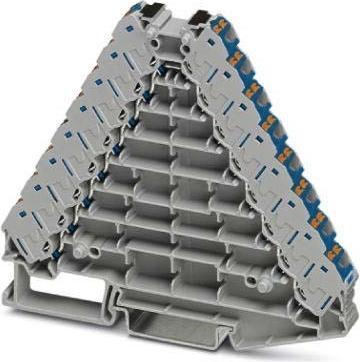 Actual product image Phoenix Contact PTRV 8-PV /BU 3270249 Potential distributor 0.14 mm² 1.50 mm² Gray 10 pcs.