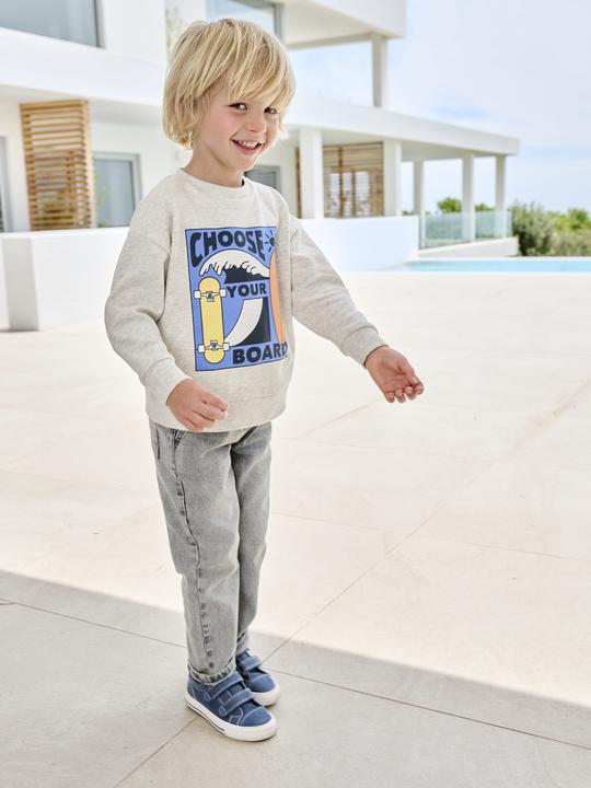 Immagine prodotto Vertbaudet Weite Jungen Jeans mit Dehnbund, Bundweite verstellbar (140)