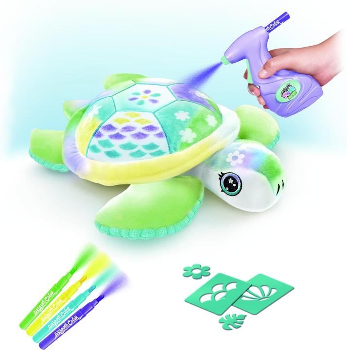 Actual product image Airbrush Plush - Turtle (28 cm)