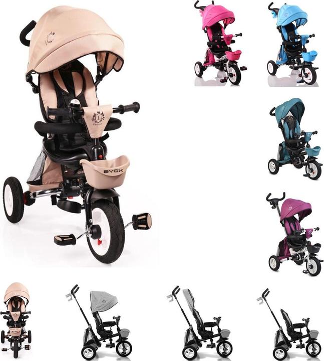 Byox Triciclo Flexy Lux 3 in 1 Triciclo