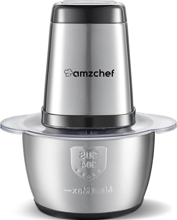 Image du produit Amzchef Fleischwolf mit 2 Geschwindigkeitsstufen (1500 ml, 500 W)