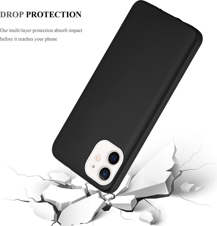 Image du produit Cadorabo Couverture métallique mate TPU (Apple iPhone 12 mini)