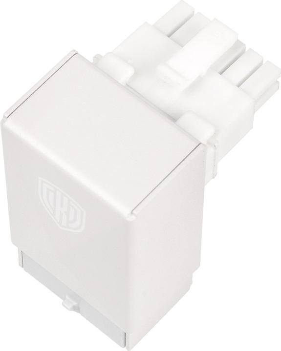 Actual product image Kolink Core Pro 12V-2x6 90 Degree Adapter - Type 2, white (600 W)