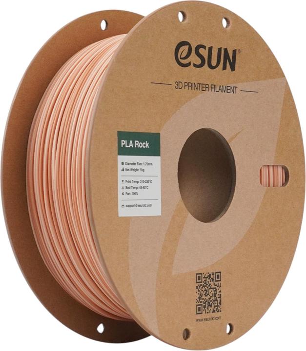 Actual product image eSUN PLA ROCK 1,75mm GRANITE 1kg (PLA, 1.75 mm, 1000 g, Grey)
